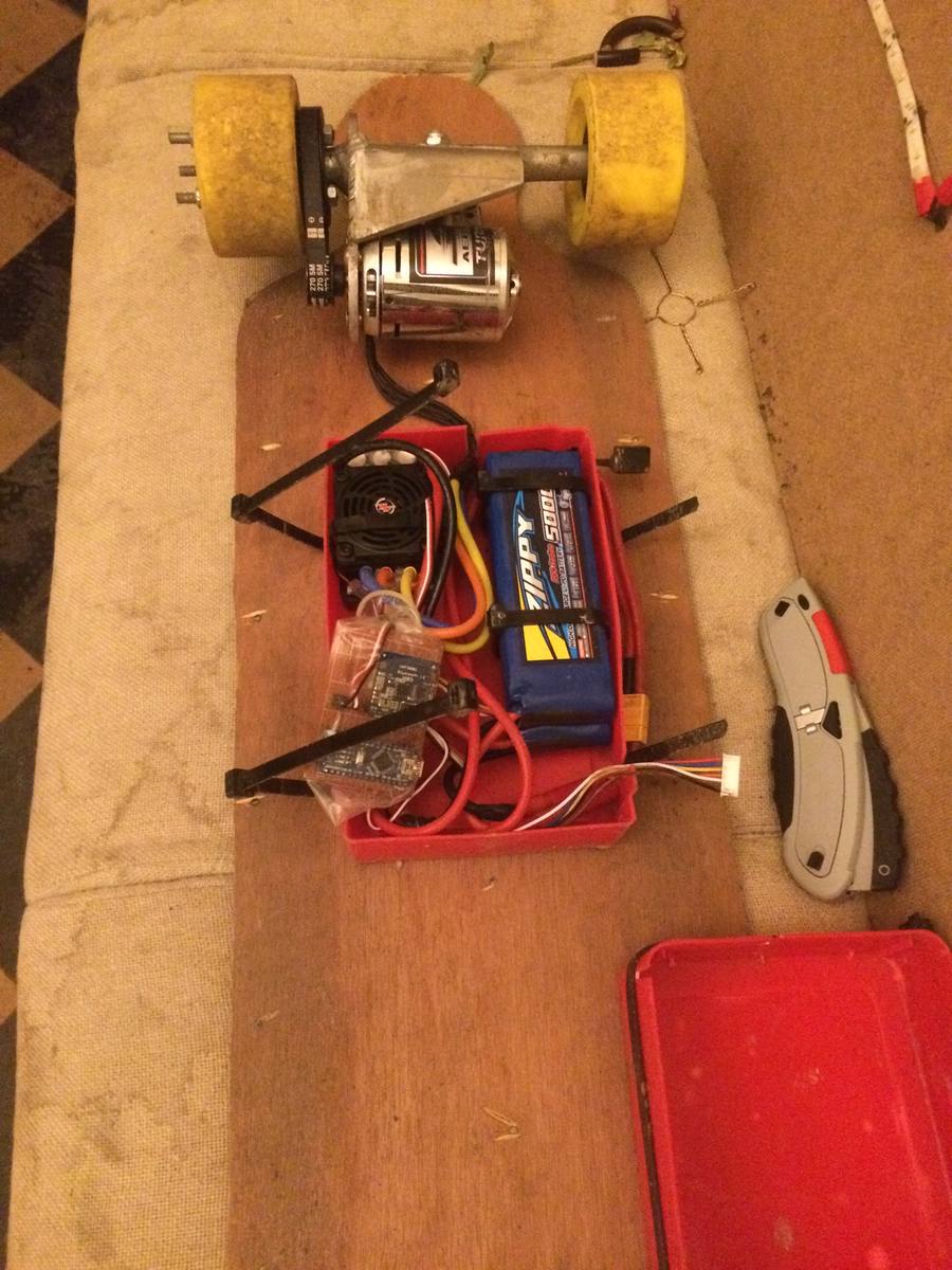 Electric skateboards