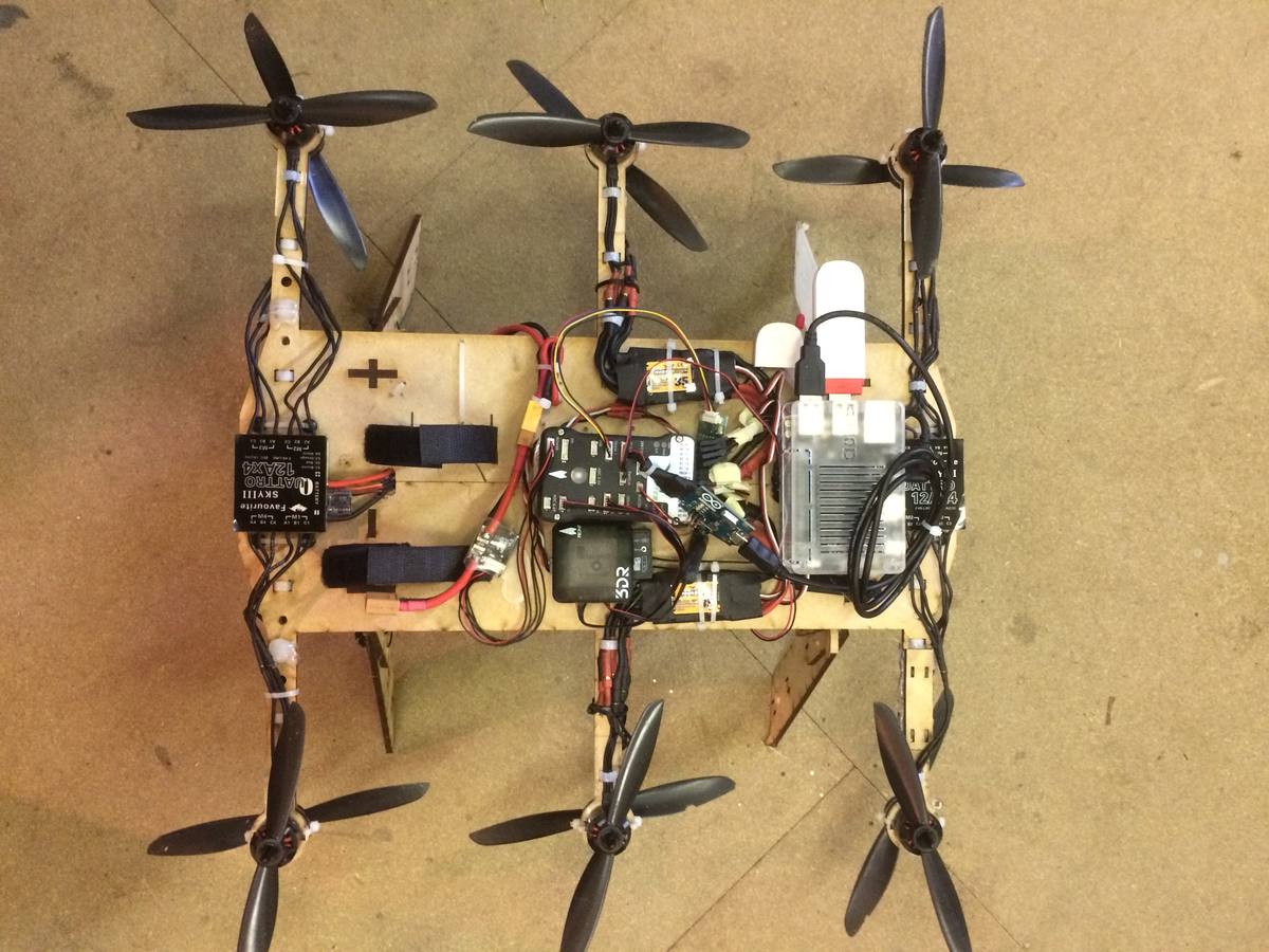 Omnifly build photo