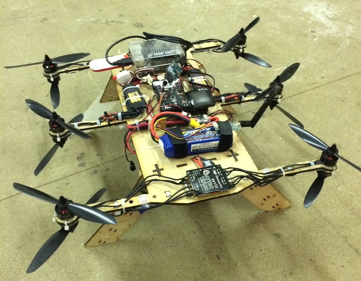 Omnifly build photo